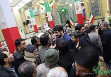 جشن بزرگ پیروزی انقلاب اسلامی در مسجد چهارمردان شهر قم