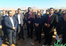 بازدید از عملیات ساخت محور یزد-طبس و افتتاح قطعه اول بزرگراه اردکان-چوپانان
