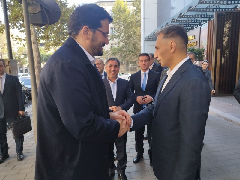 دیدار با وزیر حمل و نقل و توسعه دیجیتال جمهوری آذربایجان
