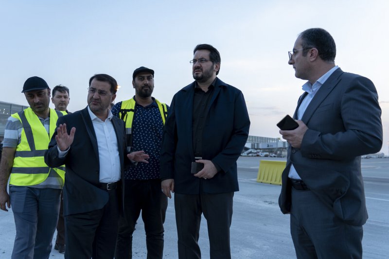  بازدید از پروژه های عمرانی و زیرساختی شهر فرودگاهی امام خمینی (ره)
