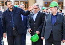 بازدید از روند ساخت مصلای بزرگ امام خمینی (ره) تهران