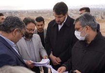 بازدید از آخرین وضعیت اراضی تامین شده نهضت ملی مسکن شهرستان دماوند