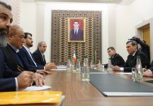 دیدار دوجانبه با وزیر امورخارجه ترکمنستان و رییس کمیسیون مشترک