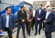 بازدید از ۶۸۵ دستگاه ناوگان ریلی نو و بازسازی شده در ایستگاه راه‌آهن تهران