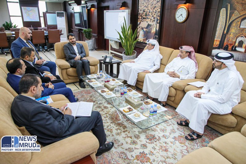 دیدار  با رئیس سازمان هواپیمایی کشوری قطر